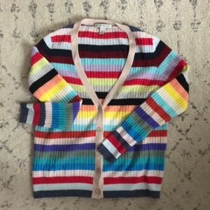 Autumn Cashmere Striped Cardigan Size XS